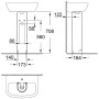 GROHE Bau Keramik Standsäule