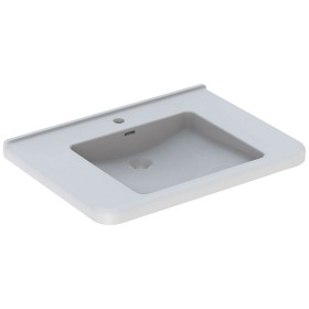 Geberit Renova Comfort Square Waschtisch 75 cm, barrierefrei