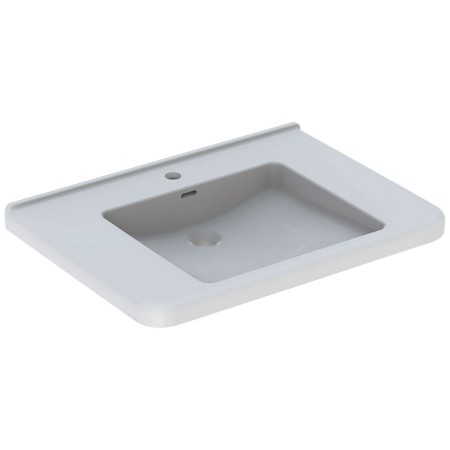 Geberit Renova Comfort Square Waschtisch 75 cm, barrierefrei