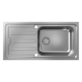hansgrohe S44 S440-F500 100 Einbauspüle 500 mit Abtropffläche und automatischer Ablaufgarnitur