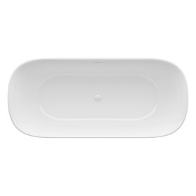 LAUFEN MEDA Freistehende Oval-Badewanne 180 x 80 cm