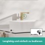 hansgrohe Tecturis E Einhebel-Waschtischarmatur 240 Fine CoolStart wassersparend+ für Aufsatzwaschtische ohne Ablaufgarnitur