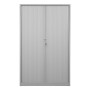 Wolfstahl Rolladenschrank Stahl 4 Fachböden Zylinderschloss 100 x 40 x 180 cm lichtgrau