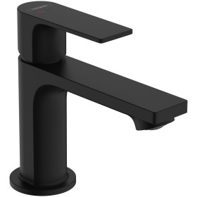 hansgrohe Rebris E Einhebel-Waschtischarmatur 80 CoolStart mit Metall Zugstangen-Ablaufgarnitur