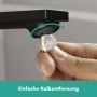 hansgrohe Rebris E Einhebel-Waschtischarmatur 80 CoolStart mit Metall Zugstangen-Ablaufgarnitur