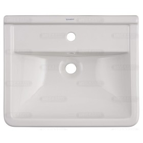 Duravit Starck 3 Einbauwaschtisch 56 cm mit 1 Hahnloch