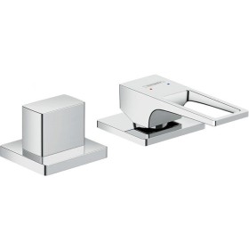 hansgrohe Metropol 2-Loch Einhebel-Wannenrandmischer mit Bügelgriff