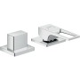 hansgrohe Metropol 2-Loch Einhebel-Wannenrandmischer mit Bügelgriff