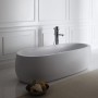 LAUFEN Il Bagno Alessi freistehende Badewanne 183 x 87 cm, mit Beleuchtung
