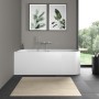 Duravit Happy D.2 Badewanne Rechteck 180 x 80 cm, mit angeformter Acrylverkleidung