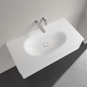 Villeroy & Boch Antao Schrankwaschtisch 100 x 50 cm, ohne Überlauf und ohne Hahnloch