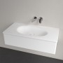 Villeroy & Boch Antao Schrankwaschtisch 100 x 50 cm, ohne Überlauf und ohne Hahnloch