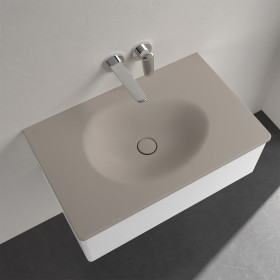 Villeroy & Boch Antao Schrankwaschtisch 80 x 50 cm, ohne Überlauf und ohne Hahnloch