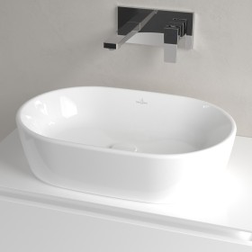 Villeroy & Boch Architectura Aufsatzwaschbecken oval 60 x 40 x 15,5 cm, ohne Überlauf, ungeschliffen