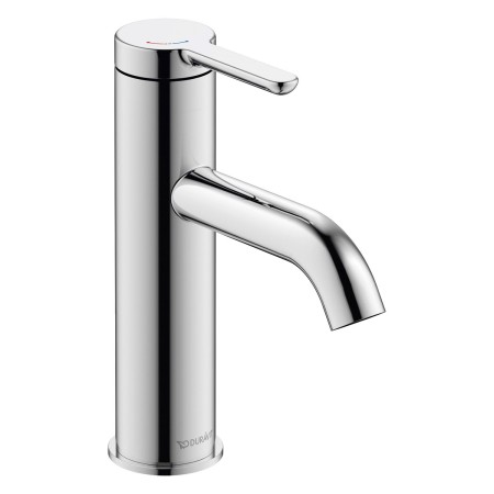 Duravit C.1 Einhebel-Waschtischmischer M FreshStart und MinusFlow, ohne Zugstangen-Ablaufgarnitur