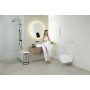 Geberit ONE Waschtischarmatur rundes Design, Wandmontage, für UP-Funktionsbox