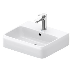 Duravit Qatego Waschtisch 50 x 42 cm, 1 Hahnloch