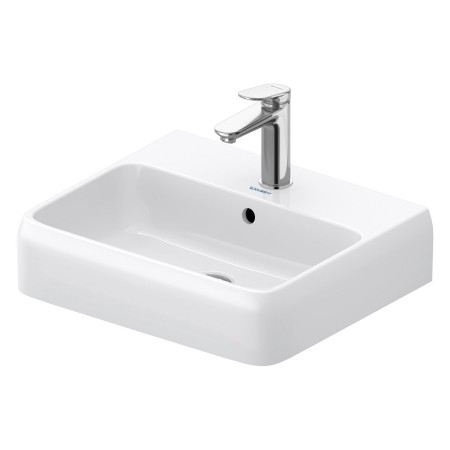 Duravit Qatego Waschtisch 50 x 42 cm, 1 Hahnloch