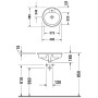 Duravit Manua Einbauwaschtisch 48 cm