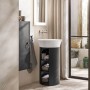 Duravit White Tulip Möbelaufsatzwaschtisch rund 50 cm, ohne Überlauf