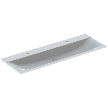 Geberit Xeno² Möbelwaschtisch 160 cm mit 2 Hahnlöchern