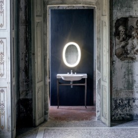 LAUFEN The New Classic Meuble-lavabo 60 x 48 cm, avec 3 trous de robinet