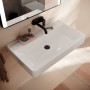 hansgrohe Xanuia Q Waschtisch 800/480 ohne Hahnloch und Überlauf, SmartClean