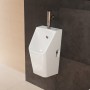 hansgrohe EluPura Original Q Urinal mit Zulauf von oben und Ablauf nach unten/hinten spülrandlos, SmartClean