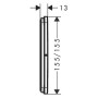 hansgrohe ShowerSelect Comfort Q Ventil Unterputz für 3 Verbraucher