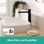 hansgrohe Vernis Blend Waschtischarmatur 190 mit Zugstangen-Ablaufgarnitur