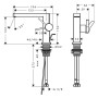 hansgrohe Tecturis E Einhebel-Waschtischarmatur 110 Fine CoolStart wassersparend+ mit Zugstangen-Ablaufgarnitur