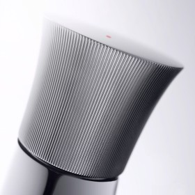 Miscelatore monocomando per lavabo Duravit White Tulip S senza tappo di scarico