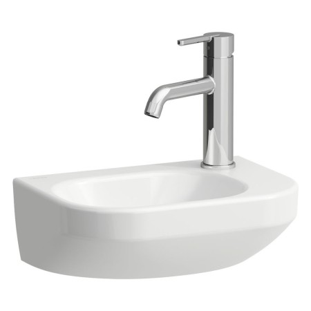 LAUFEN LUA Handwaschbecken 36 x 25 cm, Becken links ohne Überlauf