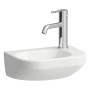 LAUFEN LUA Handwaschbecken 36 x 25 cm, Becken links ohne Überlauf