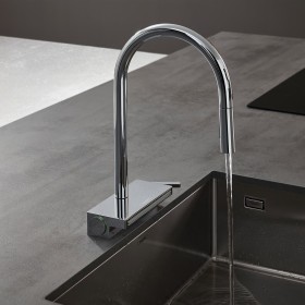 hansgrohe Aquno Select M81 Einhebel-Küchenmischer 170, Ausziehbrause, 3jet