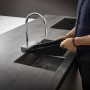 hansgrohe Aquno Select M81 Einhebel-Küchenmischer 170, Ausziehbrause, 3jet