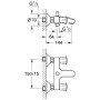 GROHE Costa Wannenbatterie