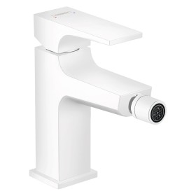 hansgrohe Metropol Einhebel-Bidetmischer mit Hebelgriff und Push-Open Ablaufgarnitur