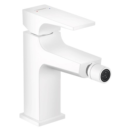 hansgrohe Metropol Einhebel-Bidetmischer mit Hebelgriff und Push-Open Ablaufgarnitur