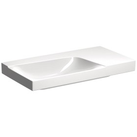Geberit Xeno² Waschtische 90 cm mit Ablagefläche rechts, ohne Hahnloch