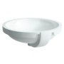 LAUFEN PRO B Einbauwaschtisch 46,5 cm von unten, ohne Hahnloch und Überlauf