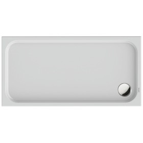 Duravit D-Code Rechteck Duschwanne 140 x 70 cm mit Antislip