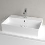Villeroy & Boch Memento 2.0 Aufsatzwaschtisch 60 cm mit Hahnloch, mit Überlauf