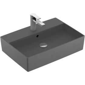 Villeroy & Boch Memento 2.0 Vasque à poser 60 cm avec trou de robinet, avec trop-plein