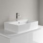 Villeroy & Boch Memento 2.0 Aufsatzwaschtisch 60 cm mit Hahnloch, mit Überlauf