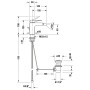Duravit Tulum Einhebel-Bidetmischer