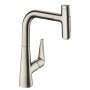 hansgrohe Talis Select M51 Einhebel-Küchenmischer 220, Ausziehbrause, 2jet