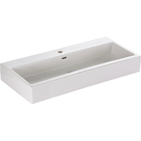 LAUFEN Living City Aufsatzwaschtisch 100 cm mit Überlauf und 1 Hahnloch