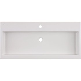 Vasque à poser LAUFEN Living City 100 cm avec trop-plein et 1 trou de robinet