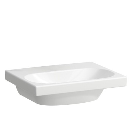 LAUFEN LUA Handwaschbecken 45 x 35 cm ohne Hahnloch, ohne Überlauf